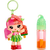 MGA Entertainment Yummiland Lip Gloss Doll: Mystery Color Change - Poppy Melonberry, Puppe 