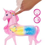 Mattel Barbie funkelnd leuchtendes Einhorn, Spielfigur 