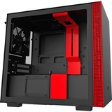 NZXT H210, Tower-Gehäuse schwarz/rot