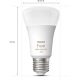 Philips HUE White & Color Ambiance Starter-Set: E27 Smarte Lampe A60 Dreierpack, LED-Lampe 