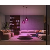 Philips HUE White & Color Ambiance Starter-Set: E27 Smarte Lampe A60 Dreierpack, LED-Lampe 