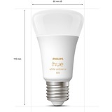 Philips Hue White Ambiance E27, LED-Lampe Doppelpack, ersetzt 60 Watt