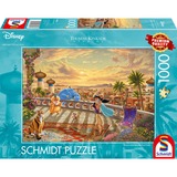 Schmidt Spiele Thomas Kinkade Studios: Disney Dreams Collection - Jasmine Dancing in the Desert Sunlight, Puzzle 1000 Teile