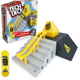 Spin Master Tech Deck X-Connect Starter-Set - Pyramid Shredder Rampenset, Spielfahrzeug mit einem Fingerboard