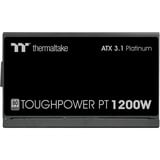Thermaltake Toughpower PT 1200W, PC-Netzteil 1x 12 Pin High Power GPU, 5x PCIe, Kabelmanagement, 1200 Watt