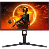 AOC AGON Q27G3XMN/BK, Gaming-Monitor 69 cm (27 Zoll), schwarz/rot, QHD, VA, Adaptive-Sync, 180Hz Panel