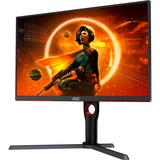 AOC AGON Q27G3XMN/BK, Gaming-Monitor 69 cm (27 Zoll), schwarz/rot, QHD, VA, Adaptive-Sync, 180Hz Panel