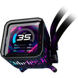 ASRock Phantom Gaming 360 LCD, Wasserkühlung schwarz