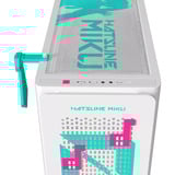 ASUS A23 Hatsune Miku Edition, Tower-Gehäuse weiß/mint