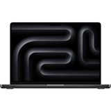 Apple MacBook Pro (14") 2023 CTO, Notebook schwarz, M3 Pro 14-Core GPU, MacOS, Amerikanisch, 120 Hz Display, 512 GB SSD