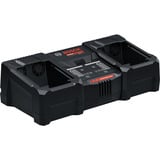 Bosch Professional EXPERT Schnell-Ladegerät EXAL18V2-320 schwarz, L-BOXX, AMPShare Alliance