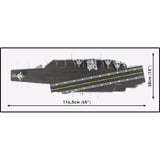 COBI CVN-65 Aircraft Carrier, Konstruktionsspielzeug Maßstab 1:300