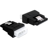 DeLOCK Adapter SATA 15 Pin zu ATX 4 Pin schwarz
