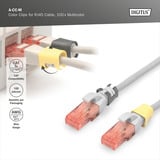 Digitus Farbclips für Patchkabel - Gemischt (je 20 Stück), Kabelclip mehrfarbig, 100 Stück
