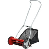 EINHELL Hand-Rasenmäher GC-HM 400, Spindelmäher rot/schwarz