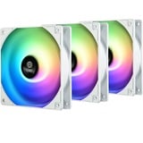 Enermax HF120 ARGB White 3 Pack 120x120x25, Gehäuselüfter weiß, 3er Pack, inkl. Controller, 120 mm