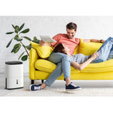 Meaco Dry Arete One 10L Kompressor-Luftentfeuchter und Luftreiniger weiß/beige, 151 Watt, für Räume bis zu 40m²