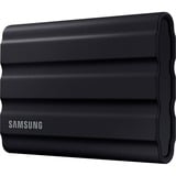 Samsung Portable SSD T7 Shield 2 TB, Externe SSD schwarz, USB-C 3.2 Gen 2 (10 Gbit/s), extern