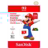 SanDisk Nintendo Switch 2 microSD Express Card 256 GB, Speicherkarte im Mario-Design