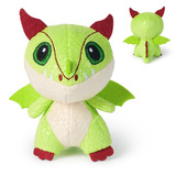 Spin Master Drachenzähmen leicht gemacht - Plüschdrache im Totem zum Sammeln, Kuscheltier sortierter Artikel, eine Figur