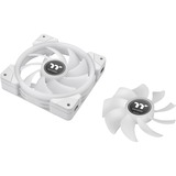 Thermaltake SWAFAN EX14 RGB PC Cooling Fan White TT Premium Edition, Gehäuselüfter weiß, 3er Pack, inkl. Controller