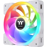 Thermaltake SWAFAN EX14 RGB PC Cooling Fan White TT Premium Edition, Gehäuselüfter weiß, 3er Pack, inkl. Controller
