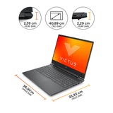 Victus by HP 16-r0177ng, Gaming-Notebook grau, ohne Betriebssystem, 40.9 cm (16.1 Zoll) & 144 Hz Display, 512 GB SSD