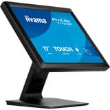 iiyama ProLite T1731SR-B2S, LED-Monitor 43 cm (17 Zoll), schwarz (matt), SXGA, TN, Touchscreen, HDMI, DP, VGA