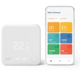 tado° Smartes Thermostat V3+ Starter Kit  (Verkabelt), Set weiß, Für Heizthermen und Fußbodenheizungen