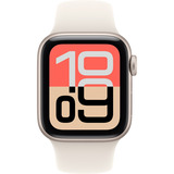 Apple Watch SE 3, Smartwatch silber, Aluminium, 40 mm, Sportarmband polarstern M/L, Cellular