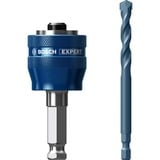 Bosch EXPERT Power Change Plus Adapter, Hex 11mm blau, 2-teilig, mit TCT Zentrierbohrer Ø 8,5mm x105mm