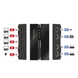 DeLOCK USB 2.0 Switch für 4 PC an 4 Geräte, USB-Switch 