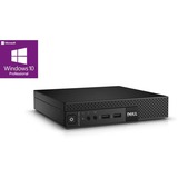 Dell OptiPlex 3020 MP Generalüberholt, Mini-PC schwarz, Windows 10 Pro 64-Bit