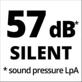 EINHELL Kompressor TE-AC 135/24 Silent Plus schwarz/rot, 750 Watt