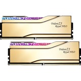 G.Skill DIMM 32 GB DDR5-6000 (2x 16 GB) Dual-Kit, Arbeitsspeicher gold, F5-6000J2836G16GX2-TR5NG, Trident Z5 Royal Neo, AMD EXPO