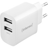 Intenso Power Adapter W24AA, Ladegerät weiß, 24 Watt