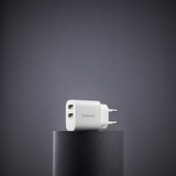 Intenso Power Adapter W24AA, Ladegerät weiß, 24 Watt