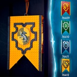 LEGO 76412 Harry Potter Hausbanner Hufflepuff, Konstruktionsspielzeug 