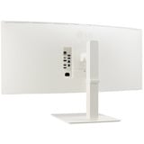 LG UltraWide 38BR85QC-W, LED-Monitor 95.3 cm (37.5 Zoll), weiß, WQHD+, Nano-IPS, Curved, HDMI, DP, USB-C, USB-Hub, 144Hz Panel