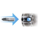 Makita Akku-Bohrschrauber mit Wechselkopfsystem DDF491RTJ, 18Volt blau/schwarz, 2x Li-Ionen Akku 5,0Ah, mit vier verschiedenen Aufsätzen, im Koffer