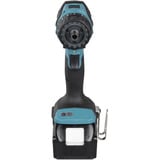 Makita Akku-Bohrschrauber mit Wechselkopfsystem DDF491RTJ, 18Volt blau/schwarz, 2x Li-Ionen Akku 5,0Ah, mit vier verschiedenen Aufsätzen, im Koffer