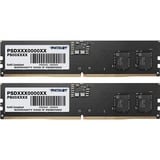 Patriot DIMM 16 GB DDR5-4800 (2x 8 GB) Dual-Kit, Arbeitsspeicher schwarz, PSD516G4800K, Signature
