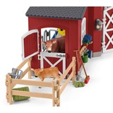 Schleich Farm World Große Farm mit Tieren & Zubehör, Spielgebäude 