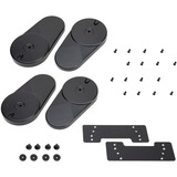 SilverStone RAC-CF4-440, Standfuß schwarz