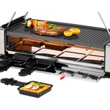 Unold Smokeless 48785, Raclette schwarz/edelstahl