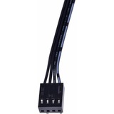 Alphacool Core 140mm Lüfter PWM 2500rpm, Gehäuselüfter schwarz, 140 mm