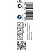 Bosch PRO Stainless Steel HSS-Co Spiralbohrer, Ø 3mm Arbeitslänge 33mm, 10 Stück