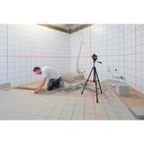 Bosch Professional Linienlaser GLL 3-80 Professional, Kreuzlinienlaser blau/schwarz, Koffer, rote Laserlinien
