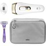 Braun Silk-expert Pro 5 IPL PL5117, Haarentferner weiß/gold, inkl. Etui + Gillette Venus Swirl
