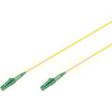 Digitus Glasfaser-Simplex-Patchkabel, Singlemode, LC/APC - LC/APC gelb, 3 Meter
